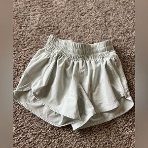 Lulu Lemon Shorts - Size 4 - Mint